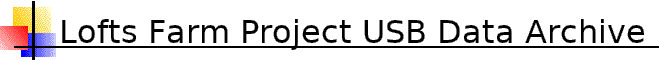 Lofts Farm Project Data Archive